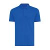 Koszulka polo z bawełny z recyklingu Iqoniq Yosemite P047461X royal blue