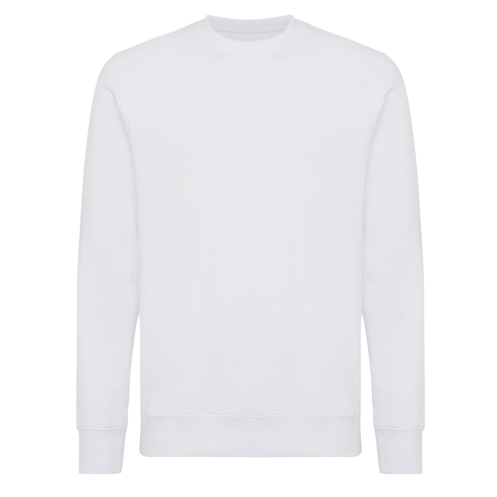 Lekki sweter Iqoniq Etosha, bawełna z recyklingu P054837X white