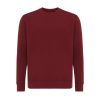 Lekki sweter Iqoniq Etosha, bawełna z recyklingu P054837X burgundy