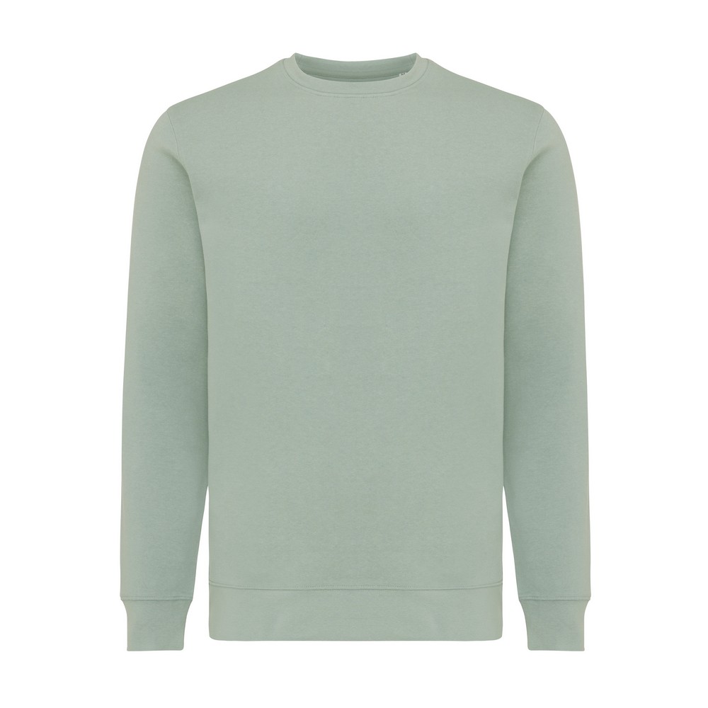 Lekki sweter Iqoniq Etosha, bawełna z recyklingu P054837X iceberg green