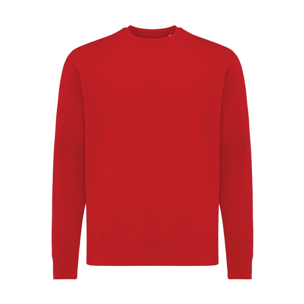 Lekki sweter Iqoniq Etosha, bawełna z recyklingu P054837X red