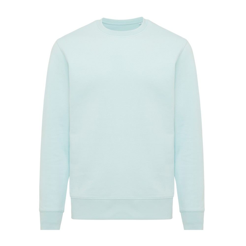 Lekki sweter Iqoniq Etosha, bawełna z recyklingu P054837X zielony