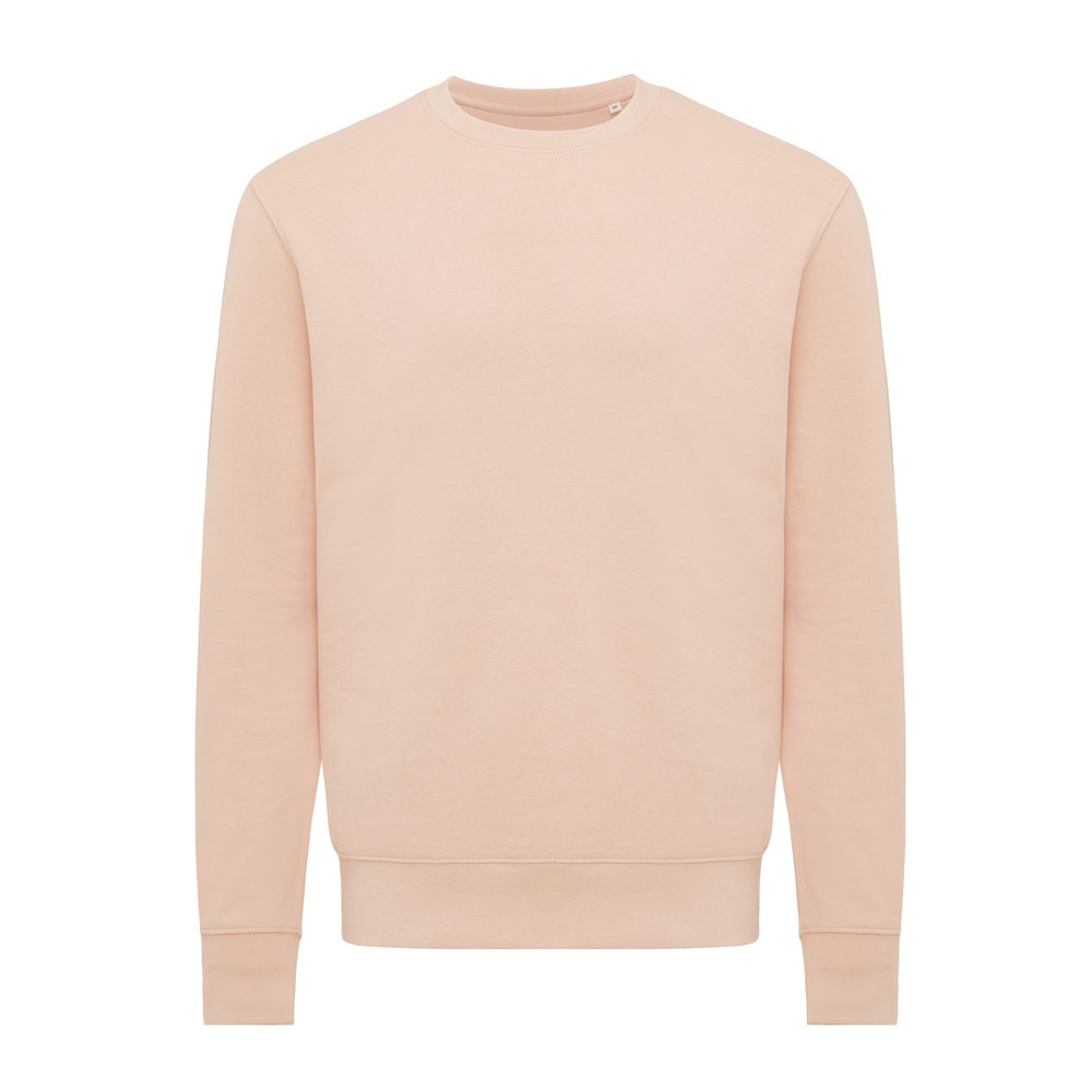 Lekki sweter Iqoniq Etosha, bawełna z recyklingu P054837X czerwony