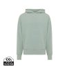 Luźna bluza z kapturem z bawełny z recyklingu Iqoniq Yoho P047471X iceberg green