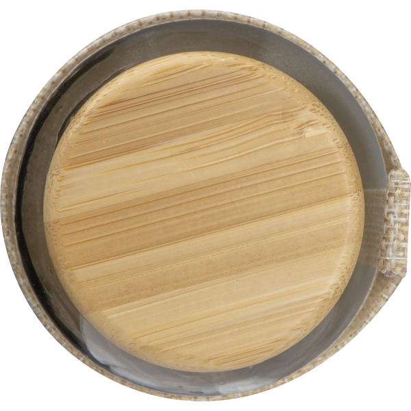 Butelka szklana z pokrowcem 500 ml P086626K