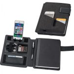 Folder A5 z notatnikiem w linie i power bankiem 4000 mAh P085718K
