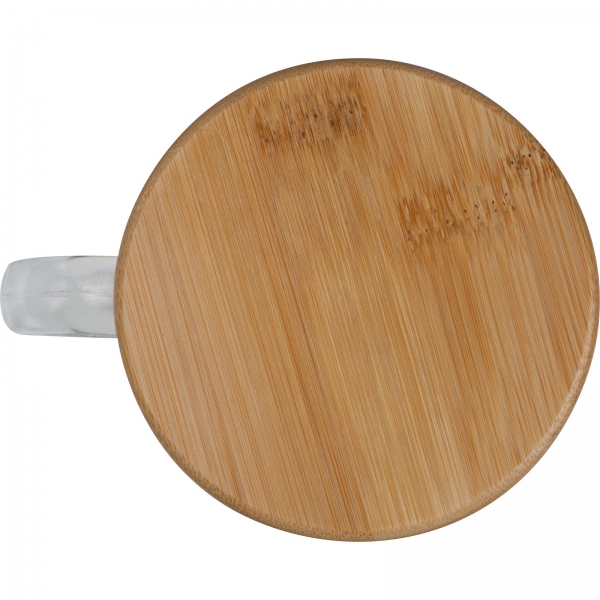 Kubek szklany z pokrywką 350 ml P086141K 7 Kubek szklany z pokrywką 350 ml P086141K