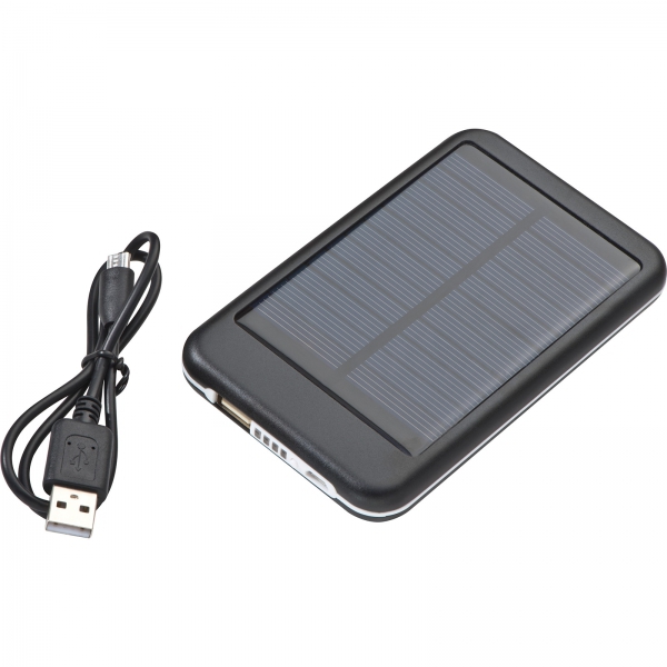 Power bank 4000 mAh solarny LEONARD P085619K MC-355903-4000mah