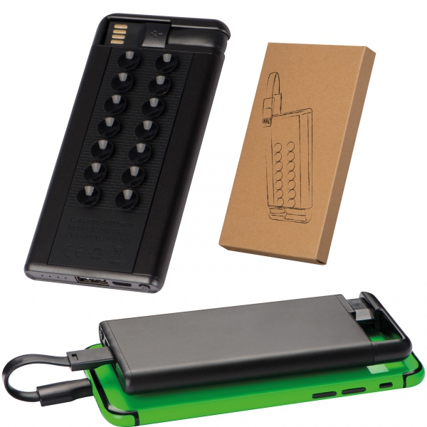 Power bank 4000 mAh z przyssawkami MICHELA P085912K MC-063803-4000mah