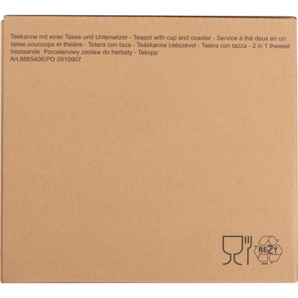 Zestaw czajnik 400 ml i filiżanka 200 ml P085314K