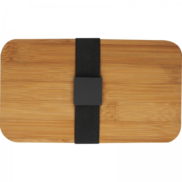 Zestaw lunch box ze sztućcami i butelka termiczna 500 ml P086719K