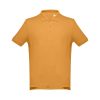 THC ADAM II. Męska bawełniana koszulka polo z krótkim rękawem P121941S ciemny żółty THC ADAM II. Męska bawełniana koszulka polo z krótkim rękawem P121941S ciemny żółty