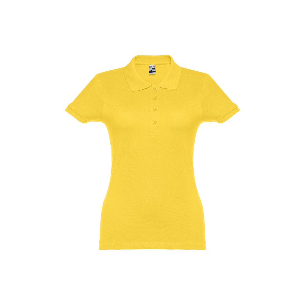 THC EVE II. Damski polo t-shirt P121953S żółty THC EVE II. Damski polo t-shirt P121953S żółty