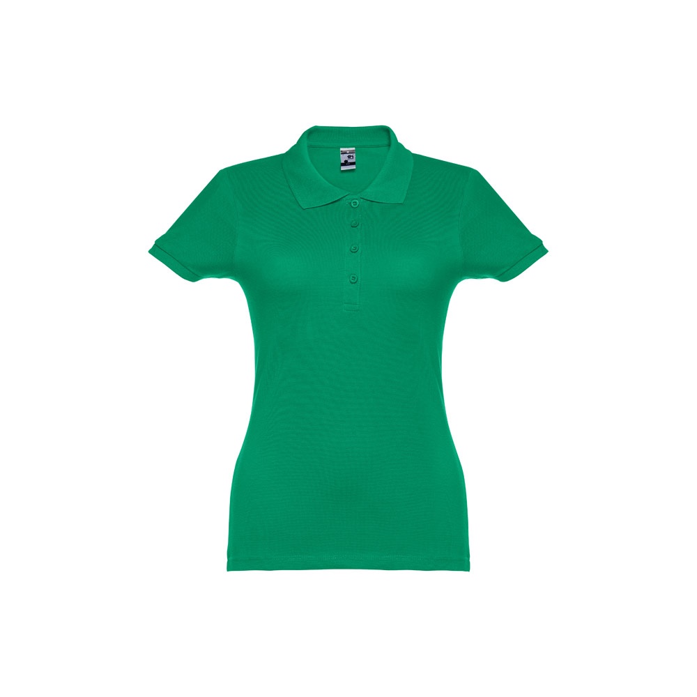THC EVE II. Damski polo t-shirt P121953S zielony THC EVE II. Damski polo t-shirt P121953S zielony