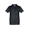 THC ADAM KIDS II. Bawełniana koszulka polo z krótkim rękawem dla dzieci (unisex) P121964S ciemny granat