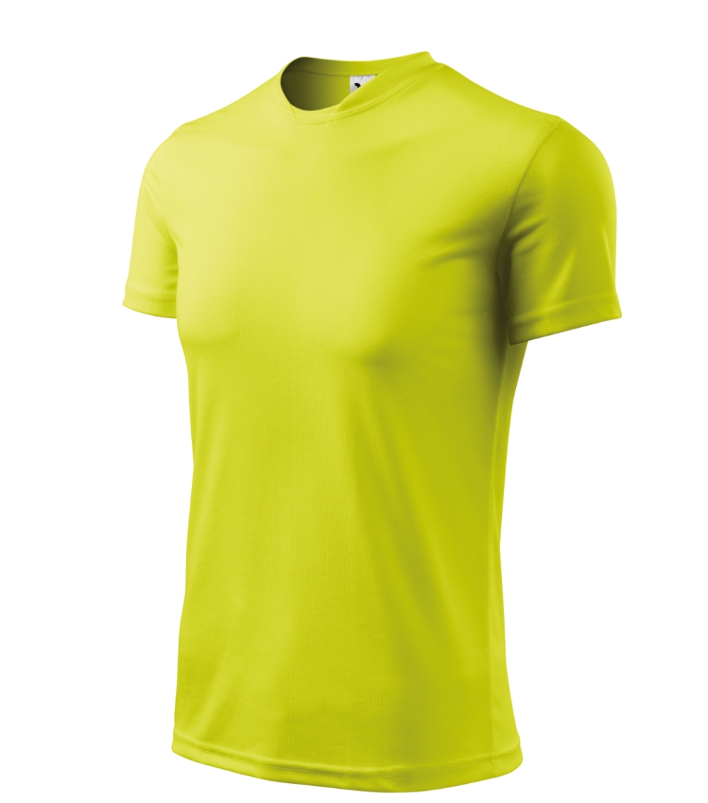Koszulka męska Fantasy P022976F neon yellow