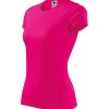 Koszulka damska Fantasy P024989F neon różowy