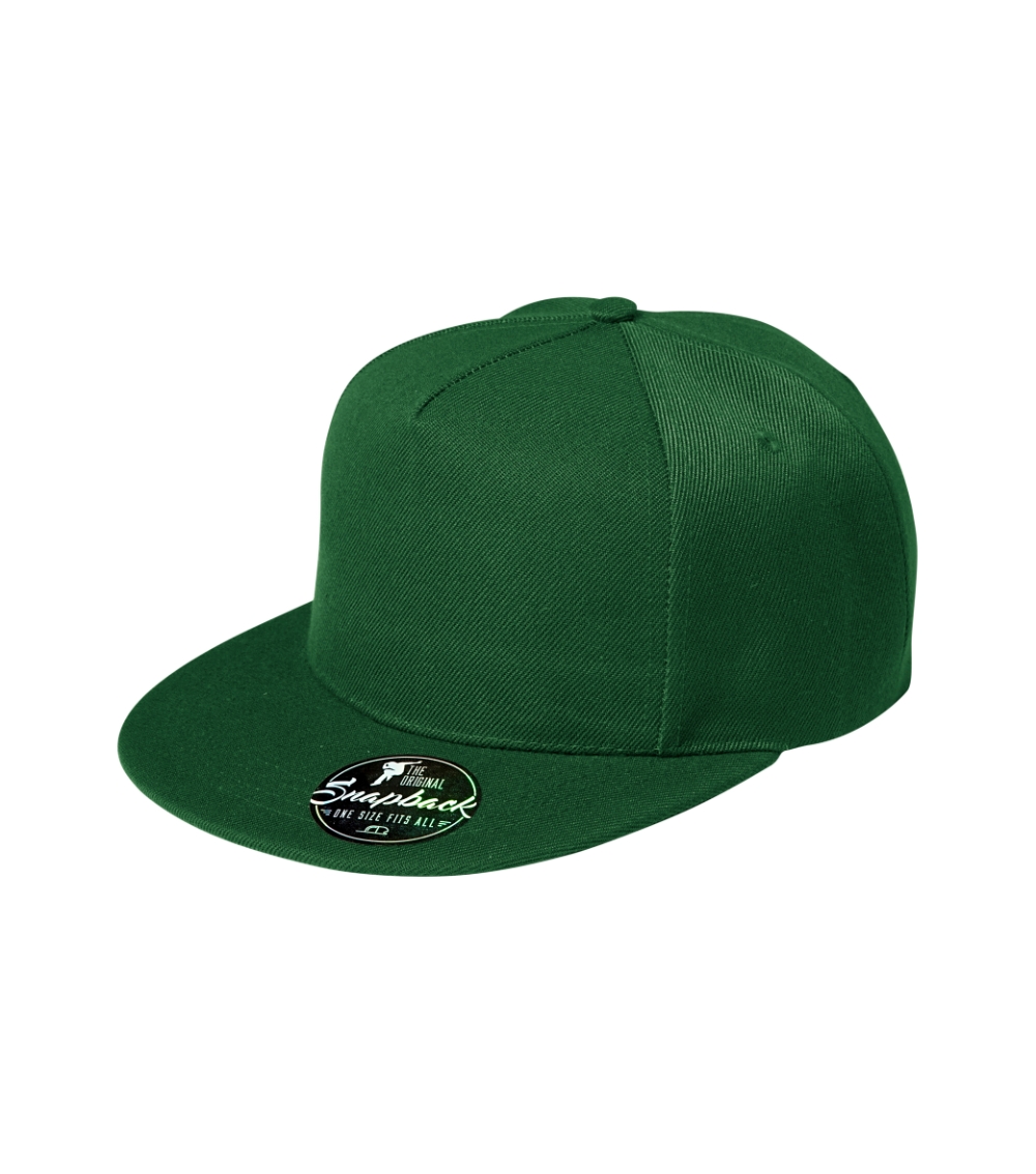 Czapka unisex Rap 5P P027957F zieleń butelkowa