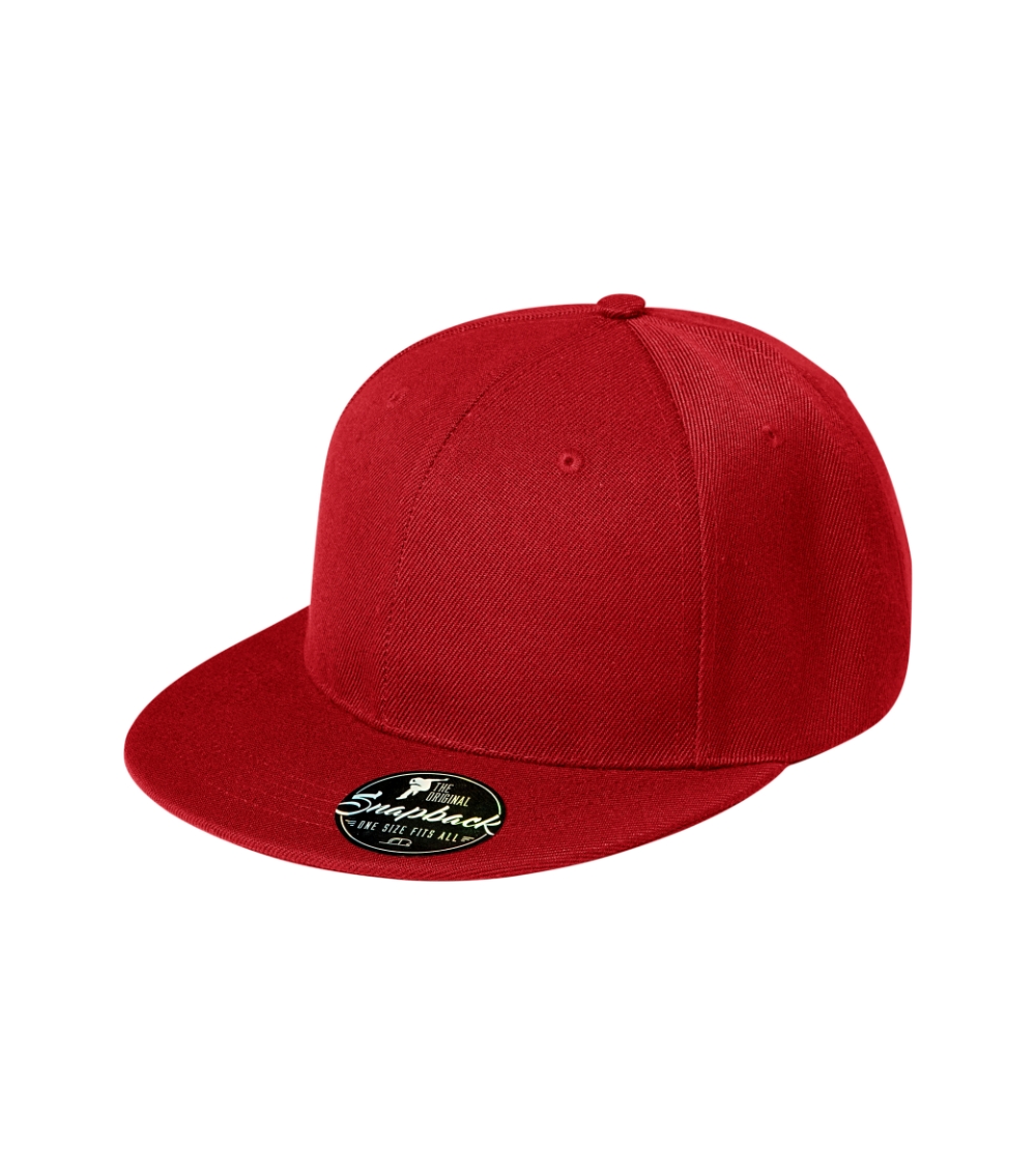 Czapka unisex Rap 6P P029549F czerwony