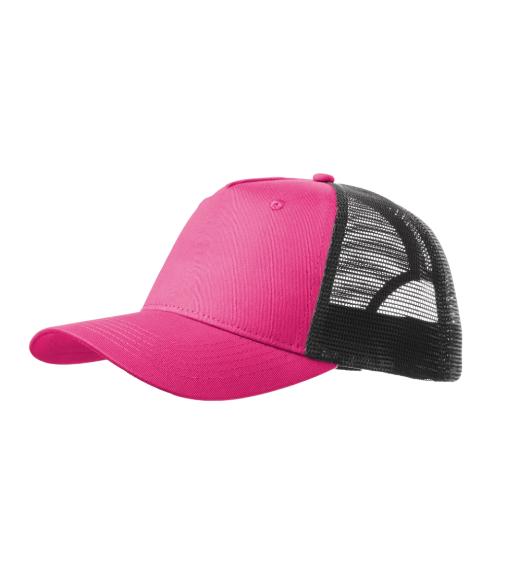 Trucker 5P Czapka unisex P067235F czerwień purpurowa Trucker 5P Czapka unisex P067235F czerwień purpurowa