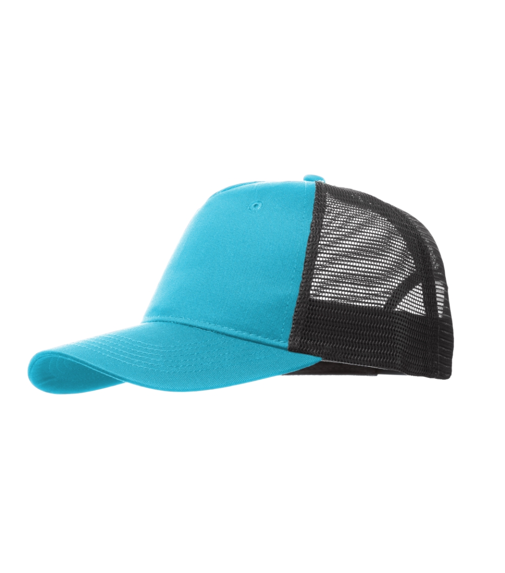 Trucker 5P Czapka unisex P067235F turkus Trucker 5P Czapka unisex P067235F turkus