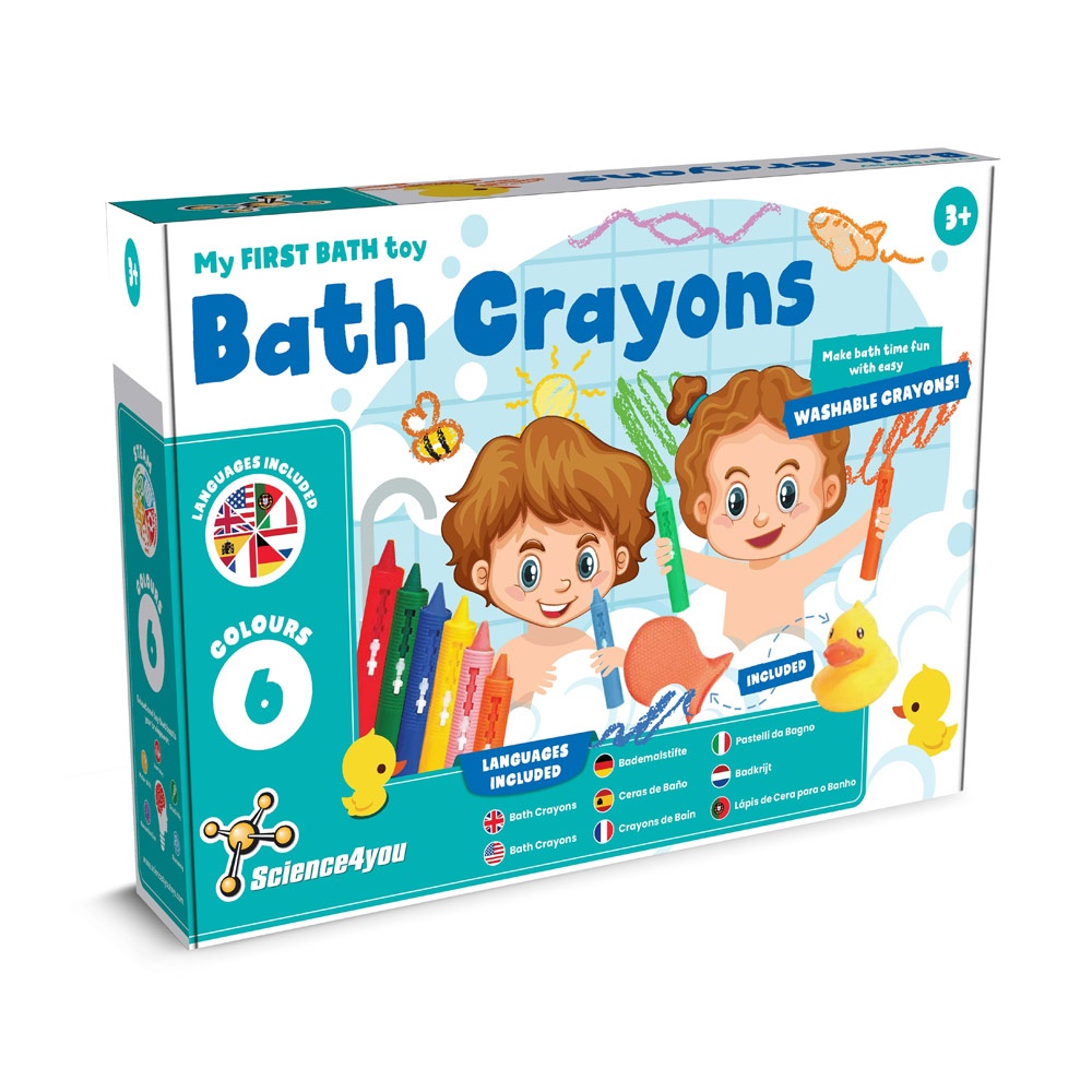 BATH CRAYONS. Zabawki edukacyjne dla dzieci P122168S