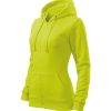 Bluza damska Trendy Zipper P025179F limetka