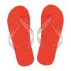 Klapki plażowe P122047D czerwony