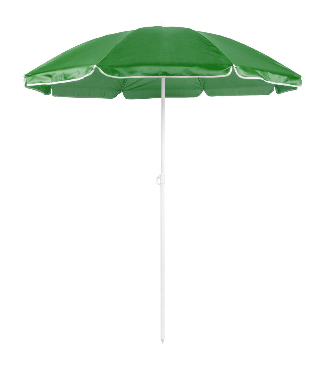 Parasol plażowy P122005D zielony / biały