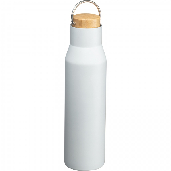 Butelka stalowa termiczna 550 ml P087252K biały Butelka stalowa termiczna 550 ml P087252K biały