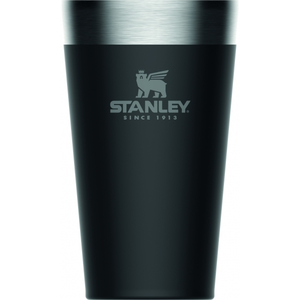 Kubek Stanley ADVENTURE STACKING BEER PINT 0,47 L P091050P matte black pebble Kubek Stanley ADVENTURE STACKING BEER PINT 0,47 L P091050P matte black pebble