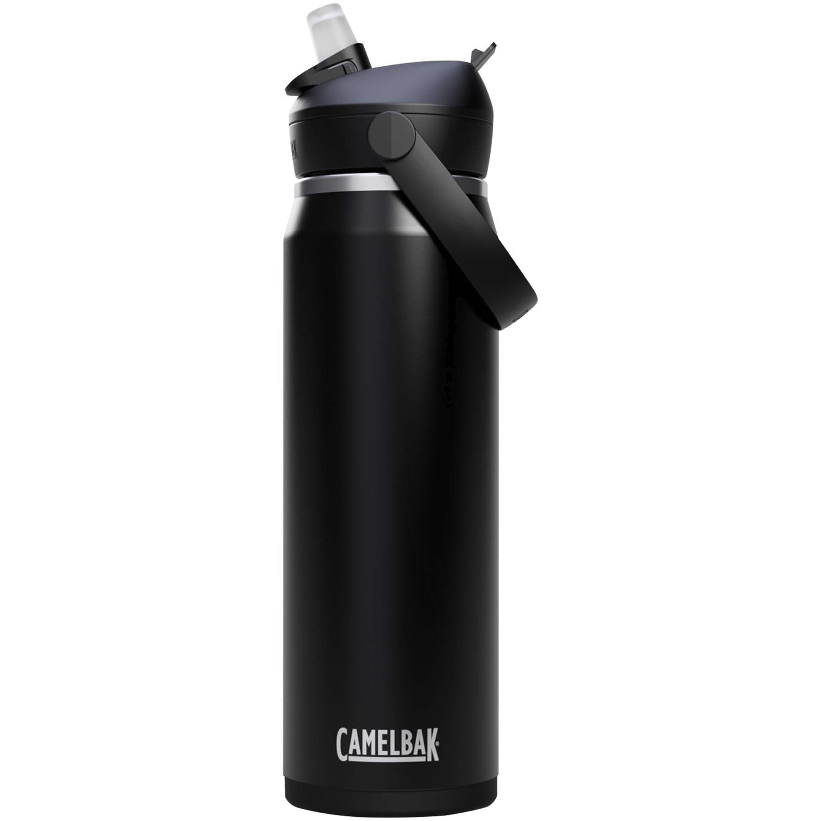 Camelbak® Thrive Flip VSS butelka na wodę ze stali nierdzewnej o pojemności 750 ml ze składaną słomką P123252C czarny
