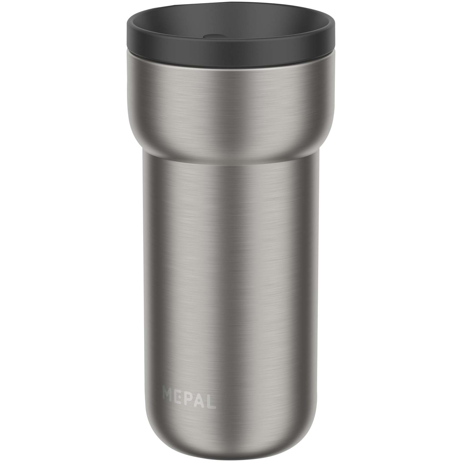 Mepal Ellipse kubek termiczny ze stali nierdzewnej o pojemności 375 ml P130818C czarny