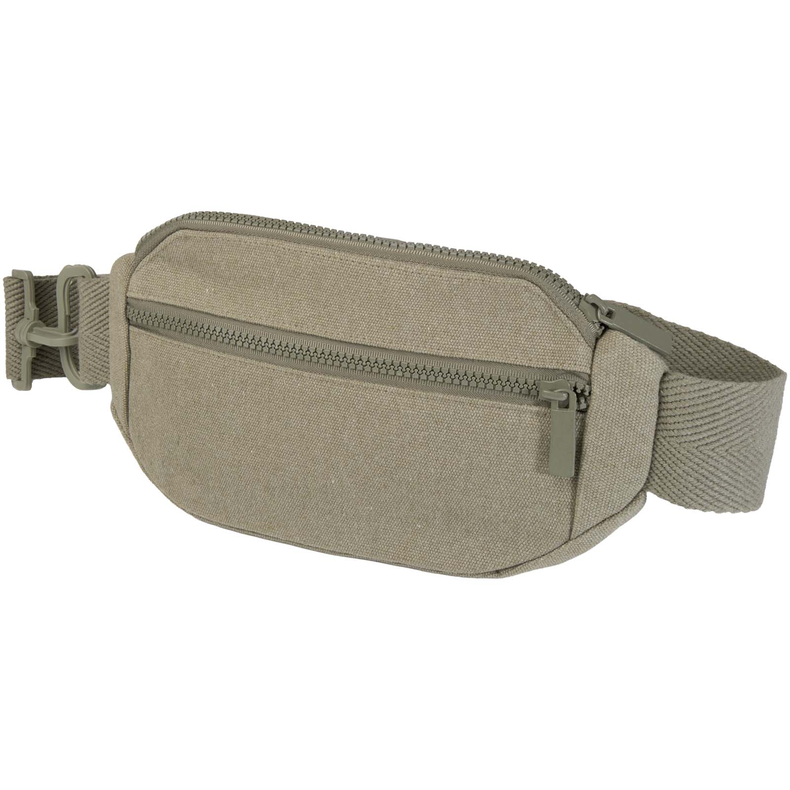 Crescent torba typu crossbody Aware™ z recyklingu o gramaturze 500 g/m² P123061C zielony