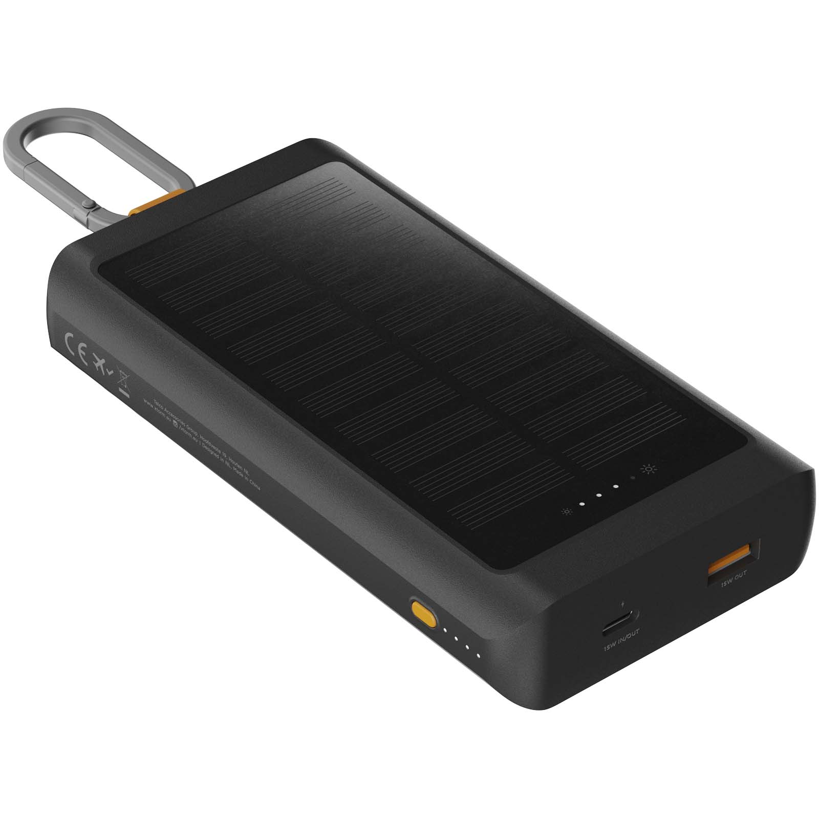 Xtorm XG2S101 Go2 powerbank solarny o pojemności 10.000 mAh i mocy 15 W ze światłem  P130793C PFC-12447984