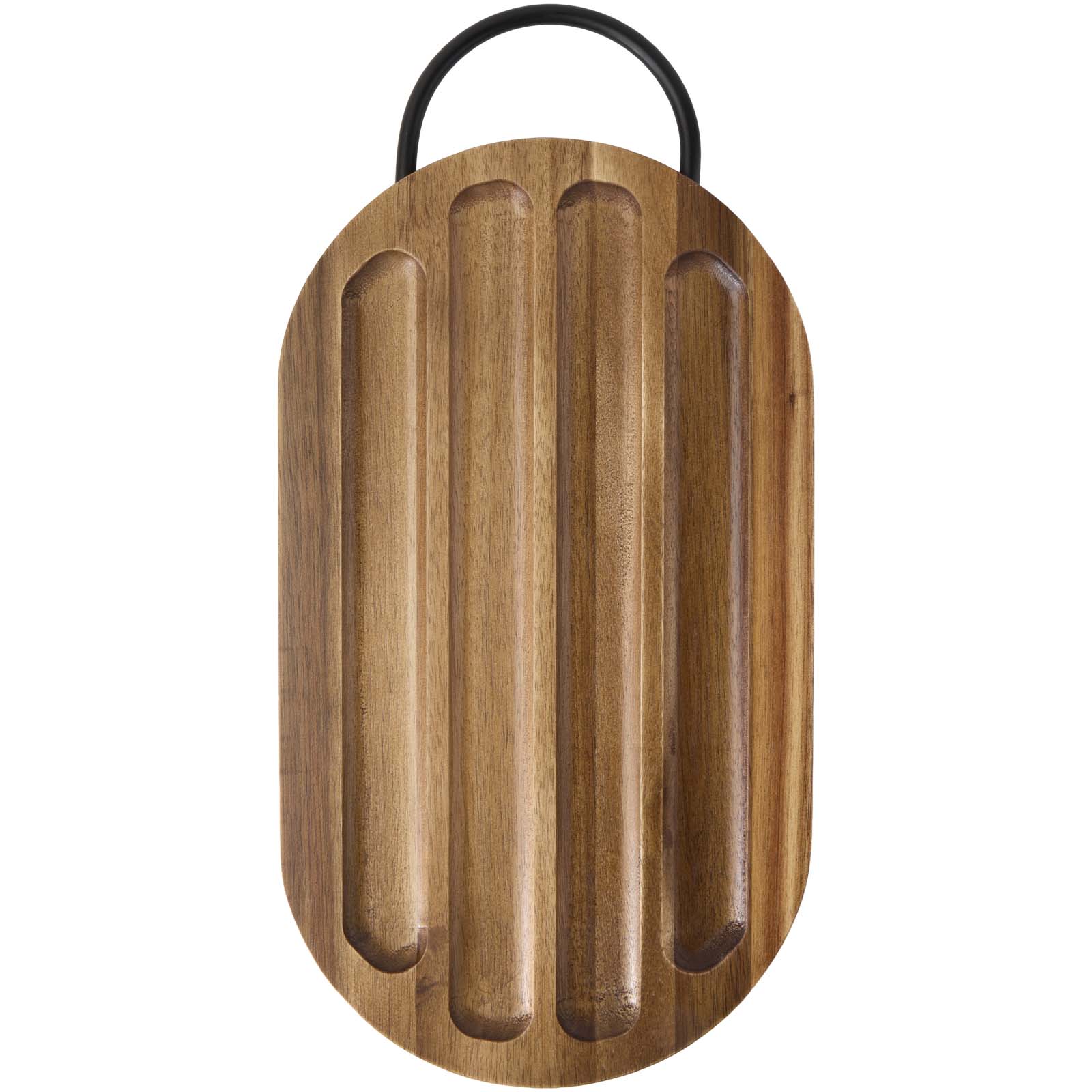 Prestige deska do krojenia z drewna akacjowego z nożem do chleba P123305C