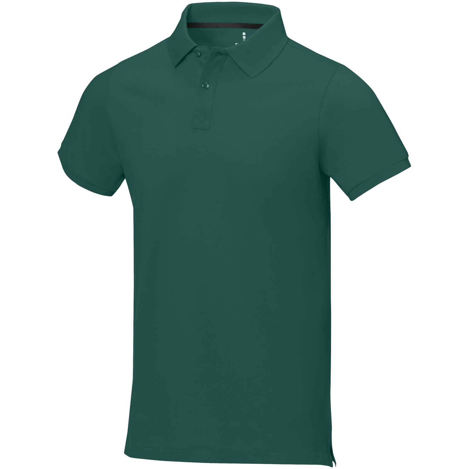 Męskie polo Calgary z krótkim rękawem P070804C forest green