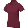 Damskie polo Calgary z krótkim rękawem P070949C bordo