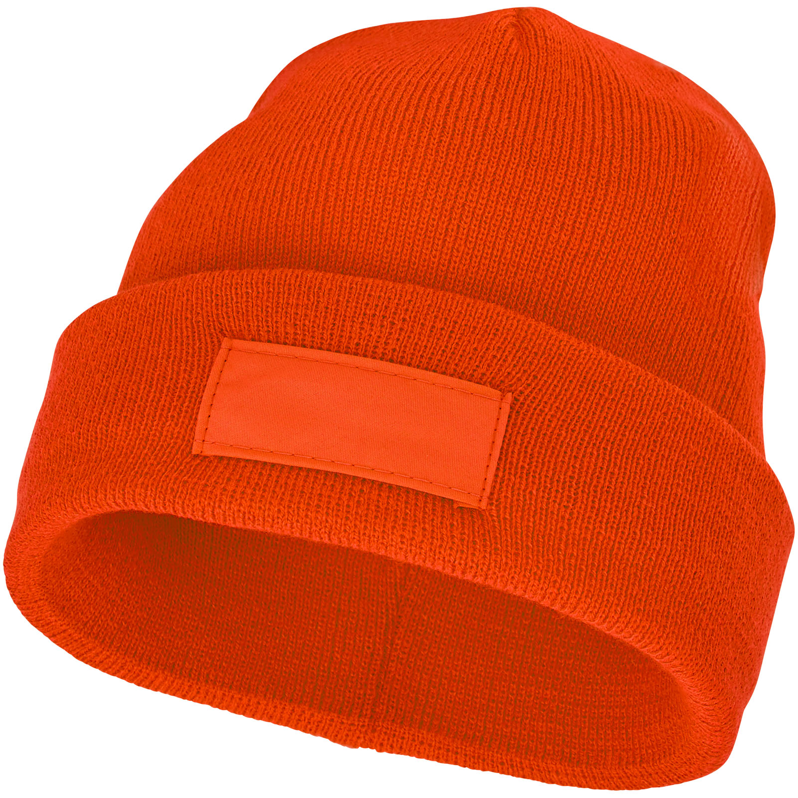 Czapka typu beanie Boreas z naszywką P071901C pomarańczowy