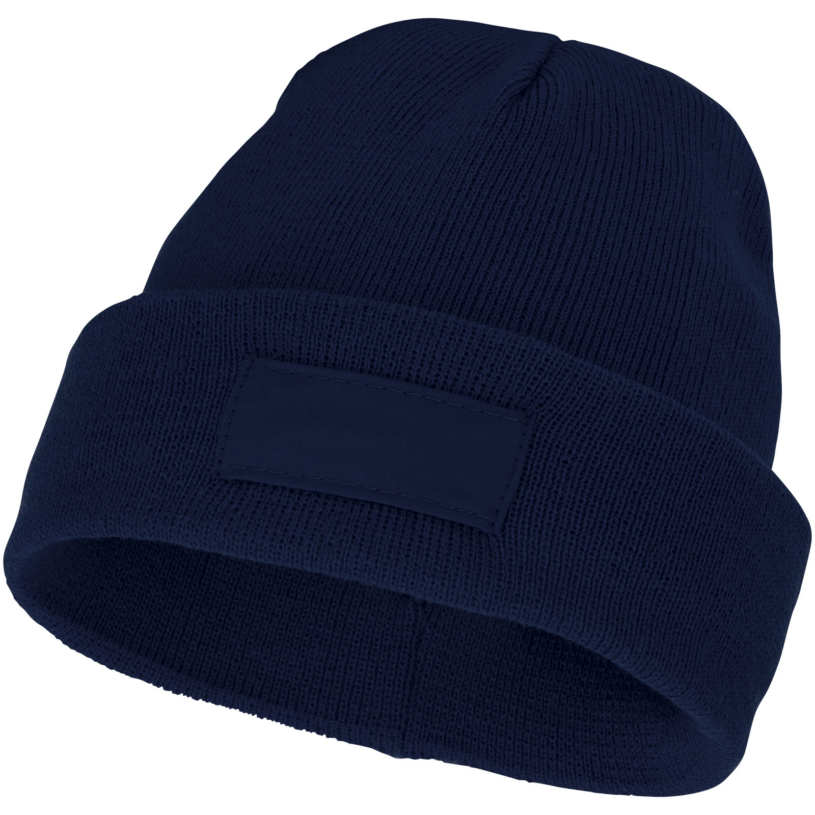 Czapka typu beanie Boreas z naszywką P071901C granatowy