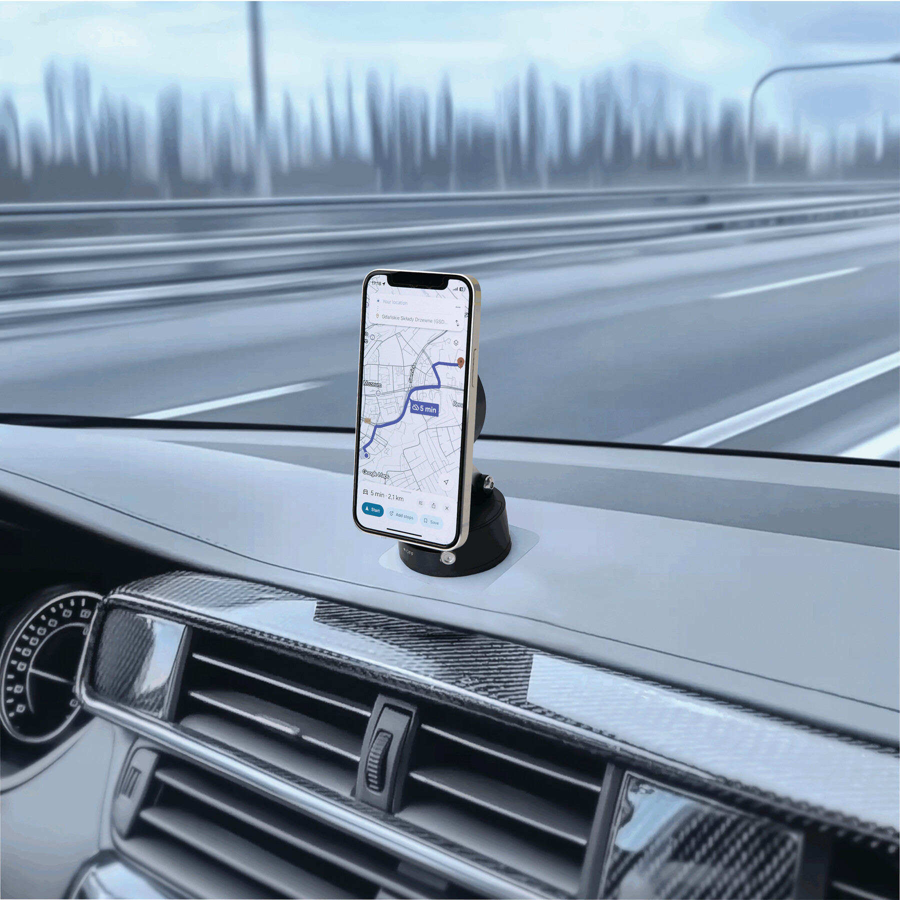 Uchwyt na telefon STRONG HOLD P132359I 21 Uchwyt na telefon STRONG HOLD P132359I