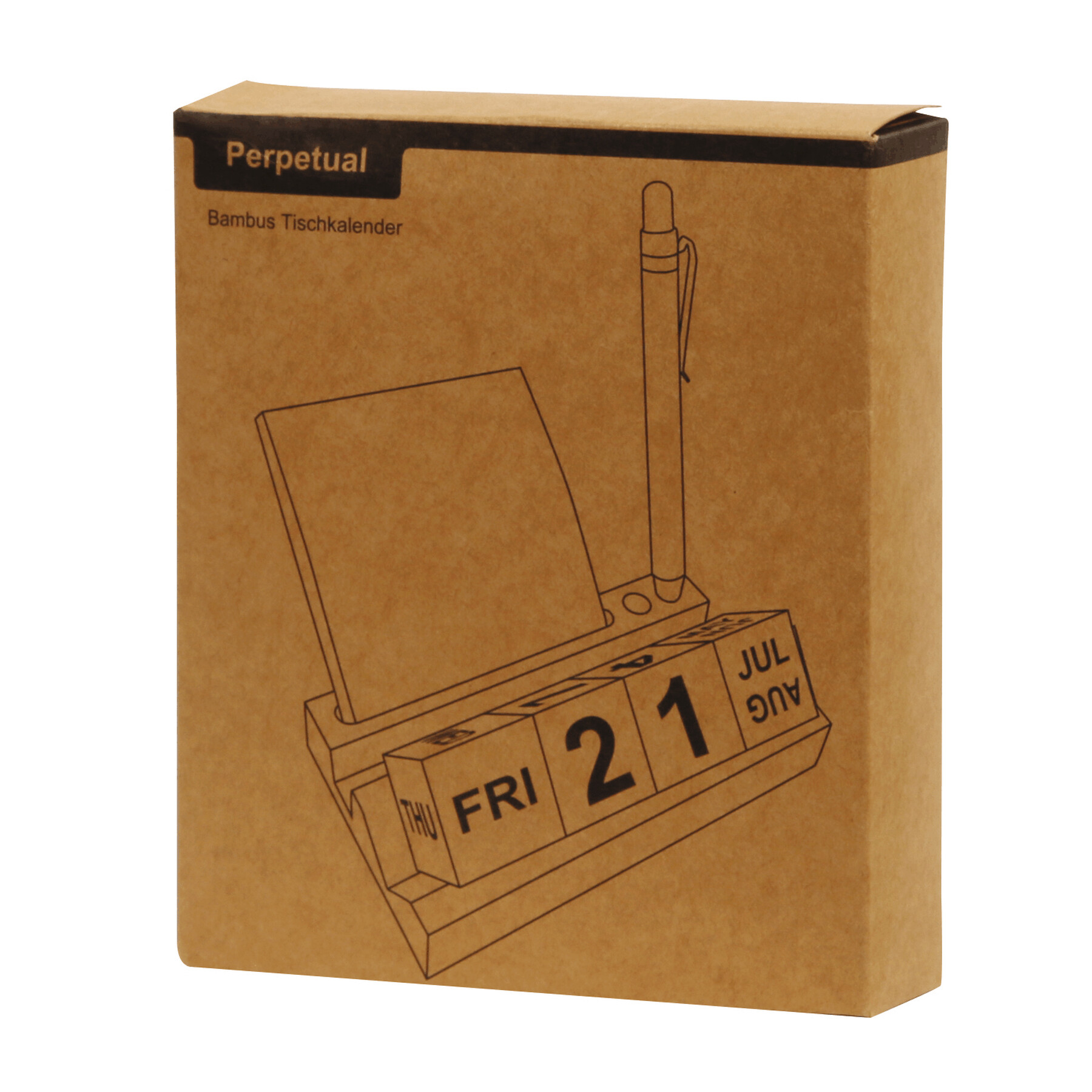 Bambusowy notatnik PERPETUAL P132369I