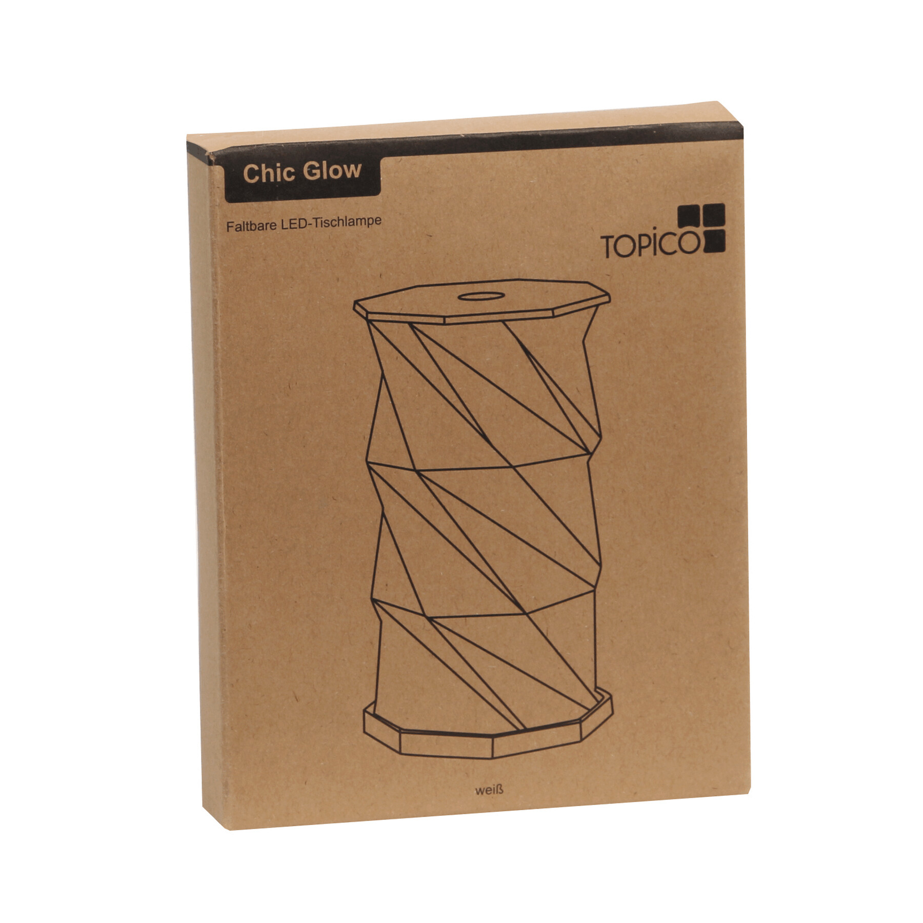 Składana / rozkładana lampka stołowa LED - CHIC GLOW P132372I