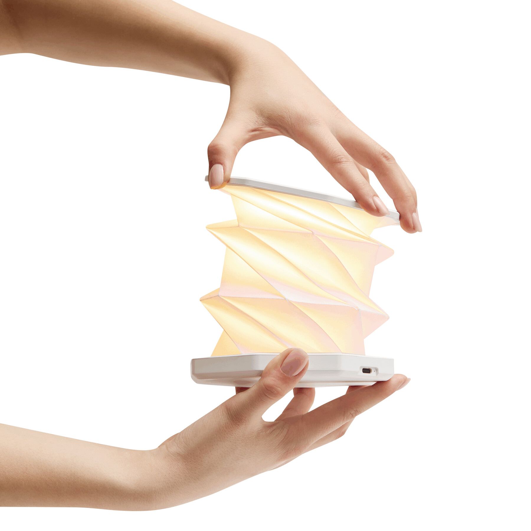 Składana / rozkładana lampka stołowa LED - CHIC GLOW P132372I