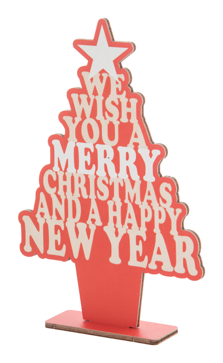 Choinka biurkowa P131165D czerwony