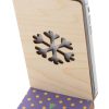 Świąteczny uchwyt na telefon, płatek śniegu P131639D