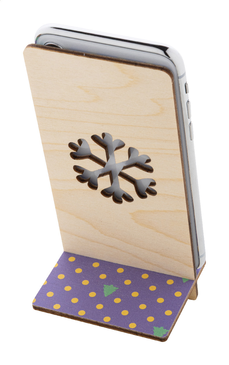 Świąteczny uchwyt na telefon, płatek śniegu P131639D