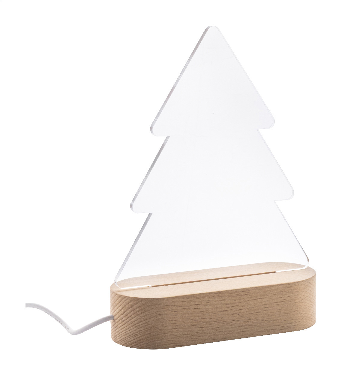Trofeum podświetlane - choinka Woodify Xmas P131831D AN-AP716921