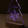 Trofeum podświetlane - choinka P131831D