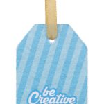 Personalizowana ozdoba choinkowa z papieru nasiennego P131492D